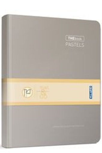 Gıpta The Book Pastel A4 Kareli Büyük Boy Gri Not Defteri