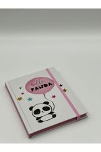 Beyaz Panda Yayınları A5 Çizgili Orta Boy Beyaz Not Defteri
