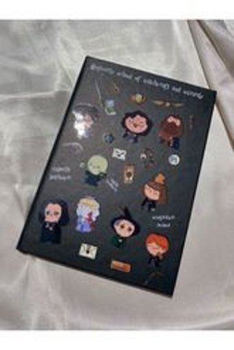 Kalici Egitim Emel Hoca Harry Potter A5 Çizgisiz Orta Boy Siyah Not Defteri
