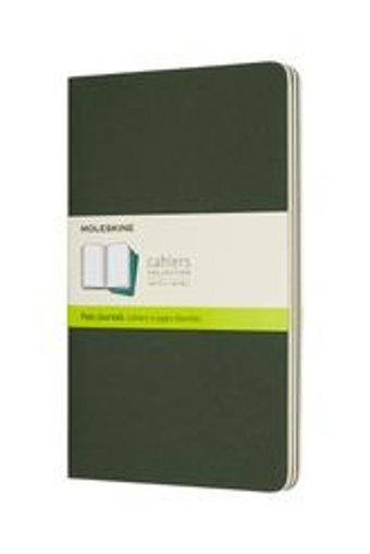 Moleskine Cahier Large A5 Çizgisiz Orta Boy Kırmızı 3'lü Not Defteri