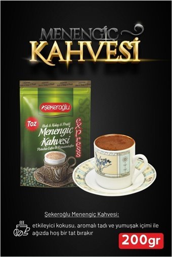 Şekeroğlu Geleneksel Karışık Orta Kavrulmuş Türk Kahvesi 3x200 gr