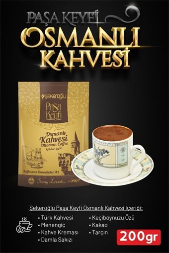 Şekeroğlu Geleneksel Karışık Orta Kavrulmuş Türk Kahvesi 3x200 gr