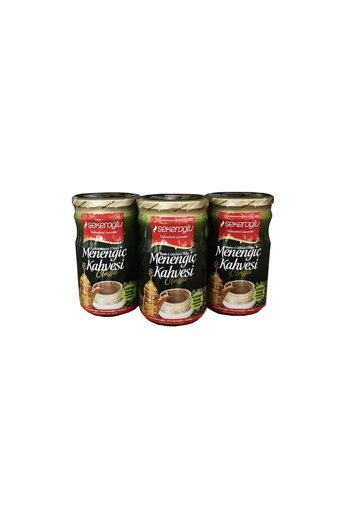 Şekeroğlu Menengiç Sade Orta Kavrulmuş Türk Kahvesi 3x600 gr