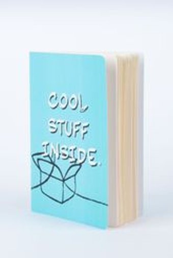 Mundo Shop Cool Stuff Inside A5 Çizgisiz Orta Boy Mavi Not Defteri