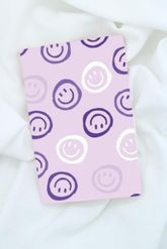 Anime Marketi Gülücük Emoji A5 Çizgisiz Orta Boy Çok Renkli Not Defteri