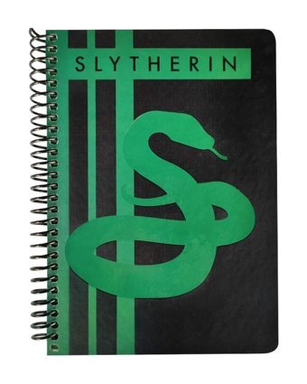Sihir Dükkanı Harry Potter A5 Çizgili Orta Boy Yeşil Not Defteri