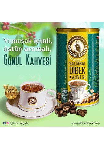 Altıncezve Orhan Efendi Dibek Sade Orta Kavrulmuş Türk Kahvesi 250 gr