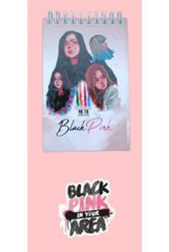 By Cappi Blackpink A6 Çizgisiz Küçük Boy Pembe Not Defteri