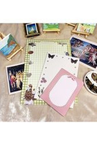 Merccuri Crafts A4 Çizgisiz Düz Büyük Boy Yeşil Set Not Defteri