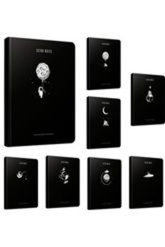 Gıpta Astro Notes A4 Noktalı Orta Boy Siyah Not Defteri