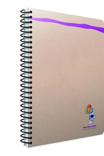 Gıpta Deepspace Notes A5 Çizgili Orta Boy Çok Renkli Not Defteri