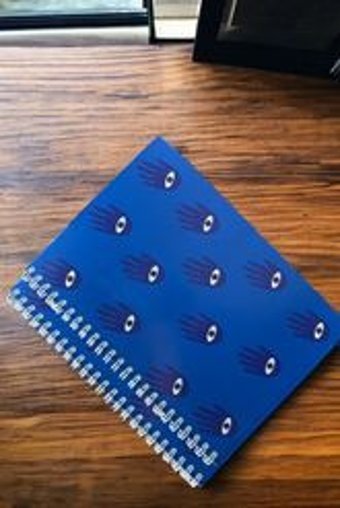 Creative Crush Co. A5 Çizgisiz Orta Boy Mavi Not Defteri