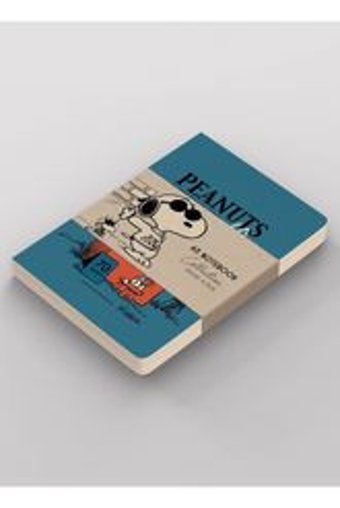 Hrs Snoopy Collection A5 Çizgisiz Düz Orta Boy Çok Renkli 4'lü Set Not Defteri