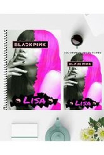 Feroxby Blackpink A5 Çizgisiz Çok Renkli Not Defteri