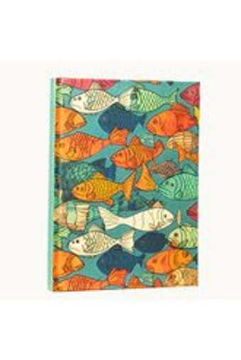 Ming Danışmanlık Fish A5 Çizgisiz Orta Boy Çok Renkli Not Defteri