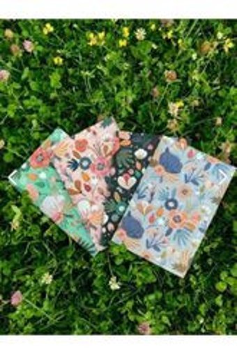 Anka Design A5 Çizgisiz Düz Orta Boy Çok Renkli 4'lü Set Not Defteri