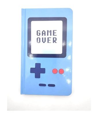 Syloon Game Over A6 Çizgili Küçük Boy Mavi Not Defteri