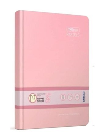 Mbb Eticaret A4 Çizgisiz Orta Boy Pembe Not Defteri