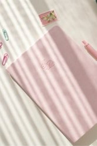 Matt Notebook A5 Noktalı Orta Boy Pembe Not Defteri