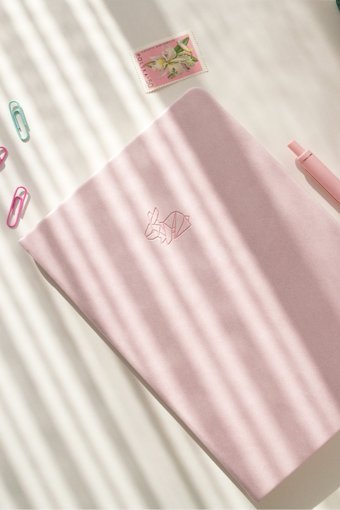Matt Notebook A5 Noktalı Orta Boy Pembe Not Defteri