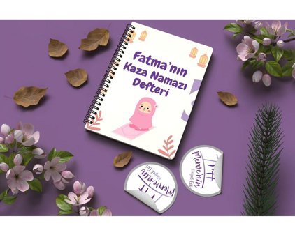Mervenin Hayal Evi A5 Renkli Orta Boy Çok Renkli Not Defteri
