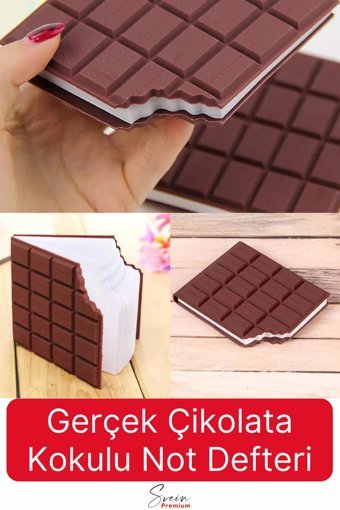 Svein Çikolata A6 Çizgisiz Küçük Boy Kahverengi Not Defteri