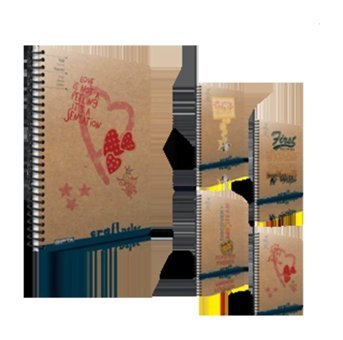Gıpta Craft Notes A5 Çizgili Orta Boy Beyaz Not Defteri