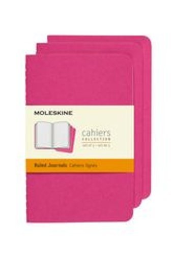 Moleskine Cahier Large A5 Çizgili Orta Boy Pembe 3'lü Not Defteri