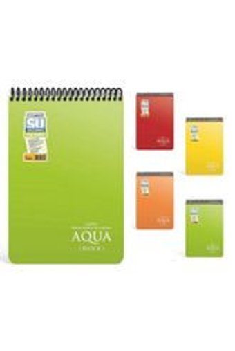 Gıpta Aqua Block 1924 A7 Kareli Küçük Boy Beyaz Not Defteri