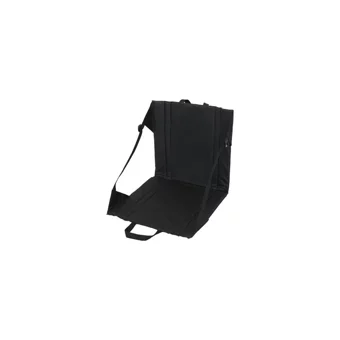 Ykd Store Sırtlıklı Polyester Katlanır Kamp Taburesi Siyah