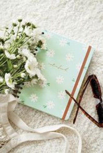 Matt Notebook Papatya A5 Noktalı Orta Boy Çok Renkli Not Defteri