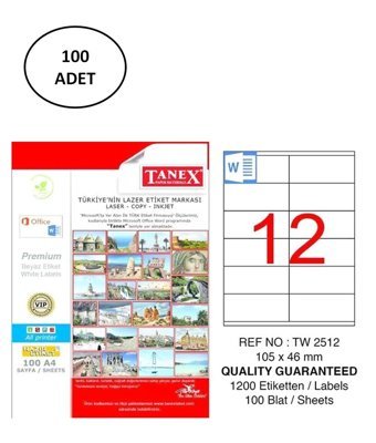 Tanex Tw-7512 A5 Çizgili Orta Boy Çok Renkli Not Defteri