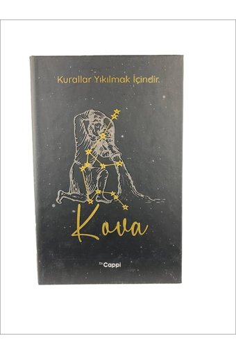 By Cappi Burç A5 Çizgili Orta Boy Turuncu Not Defteri