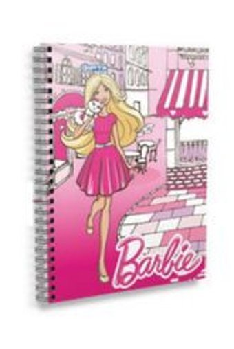 Gıpta Barbie A6 Renkli Orta Boy Çok Renkli Not Defteri