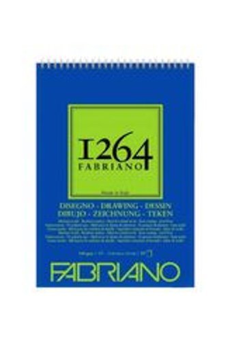 Fabriano A5 Çizgisiz Büyük Boy Beyaz Not Defteri