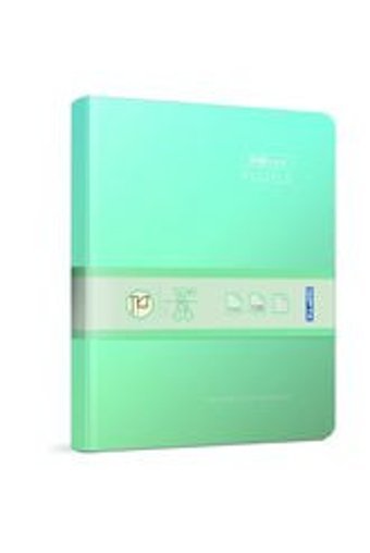 Gıpta The Book Pastel A5 Kareli Orta Boy Yeşil Not Defteri