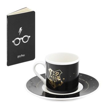 Mabbels Harry Potter A7 Çizgisiz Düz Küçük Boy Siyah Set Not Defteri