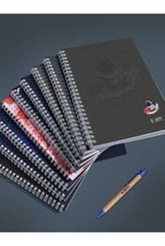 Artnots A5 Çizgisiz Spiralli Orta Boy Çok Renkli Set Not Defteri