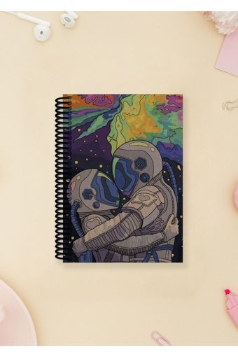 Namgo Astro Love A6 Çizgisiz Küçük Boy Çok Renkli Not Defteri