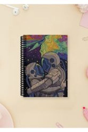 Namgo Astro Love A6 Çizgisiz Küçük Boy Çok Renkli Not Defteri
