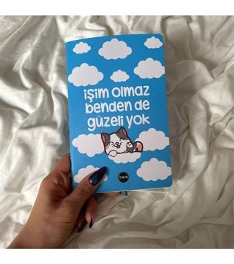 Planet Butik İşim Olmaz Benden Güzeli Yok A7 Çizgili Küçük Boy Mavi Not Defteri