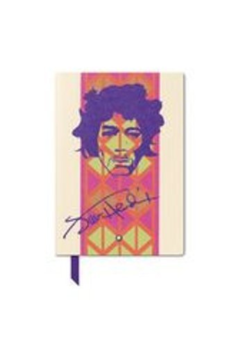 Mont Blanc Great Characters Jimi Hendrix A5 Çizgili Orta Boy Çok Renkli Not Defteri