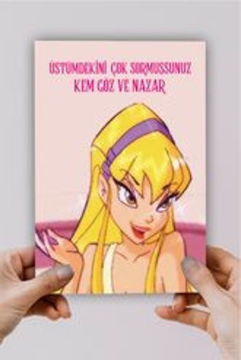 Sarang Winx Stella A5 Çizgisiz Orta Boy Çok Renkli Not Defteri