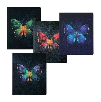 Keskin Color Butterfly A4 Kareli Orta Boy Çok Renkli Not Defteri