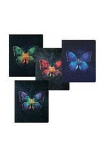 Keskin Color Butterfly A4 Kareli Orta Boy Çok Renkli Not Defteri