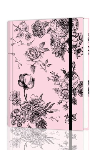 Victoria'S Journals Black&Pink A5 Noktalı Orta Boy Çok Renkli Not Defteri