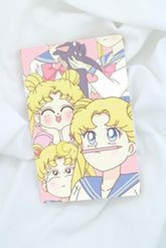 Anime Marketi Ay Savaşçısı A5 Çizgisiz Orta Boy Çok Renkli Not Defteri