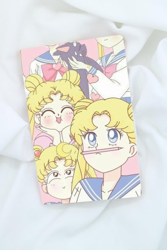 Anime Marketi Ay Savaşçısı A5 Çizgisiz Orta Boy Çok Renkli Not Defteri