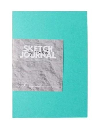 Fanart Academy Sketch Journal 8662 A7 Renkli Büyük Boy Turkuaz Not Defteri