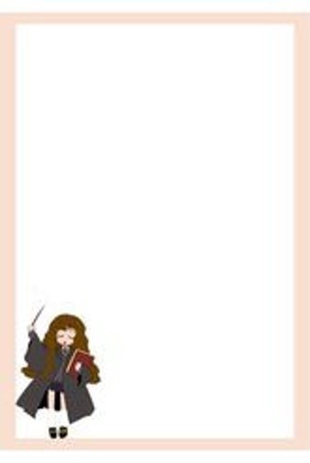 Arilcraft Harry Potter Hermione Granger A5 Çizgisiz Orta Boy Çok Renkli Not Defteri